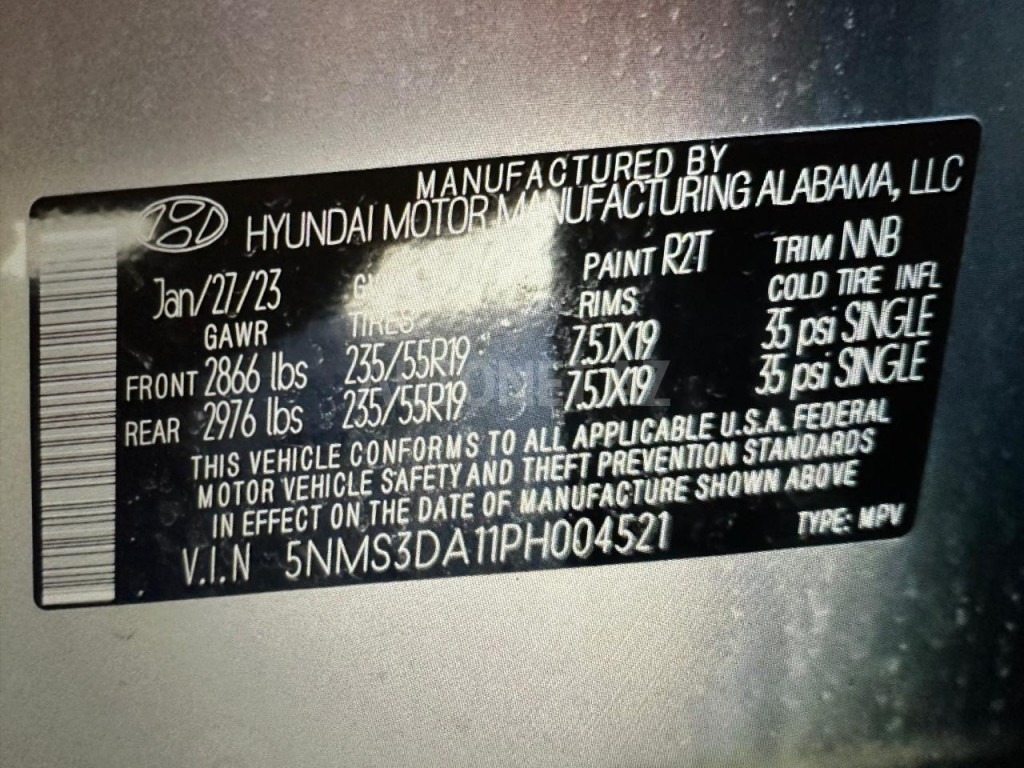 Hyundai Santa Fe 2023