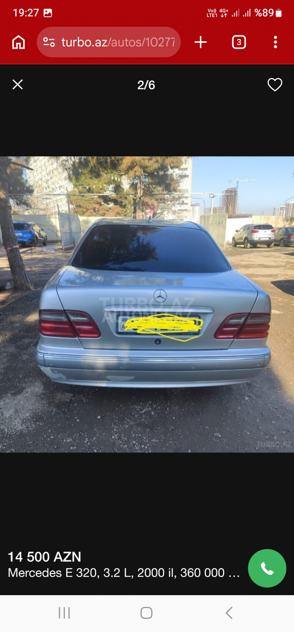 Mercedes E 320 2000